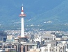 護国神社から京都市街